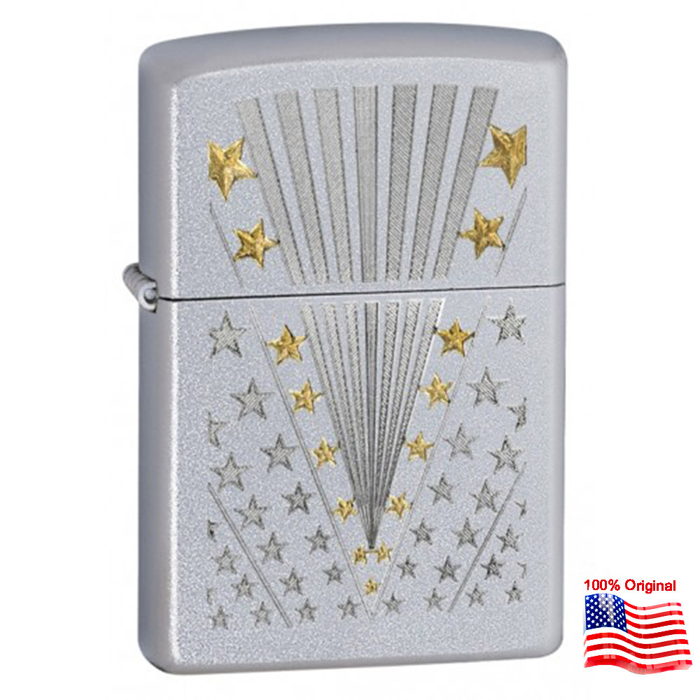 

Зажигала Zippo 28277 FLAG серая 28277
