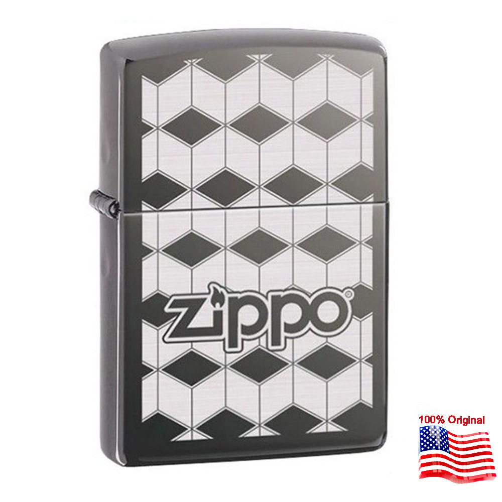 

Зажигалка Zippo 324681 ZIPPO CUBES черная 324681