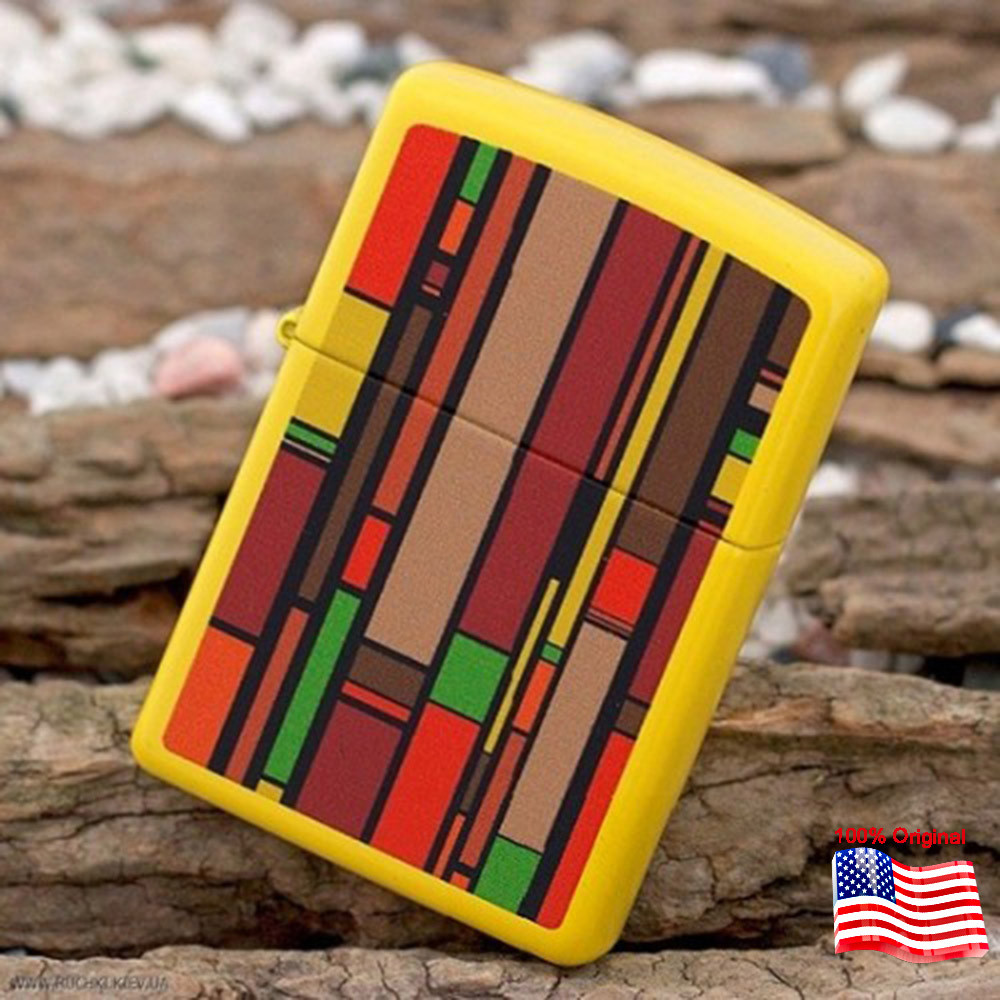 

Зажигалка Zippo 28059 MULTICOLOURED GEOMETRY желтая 28059