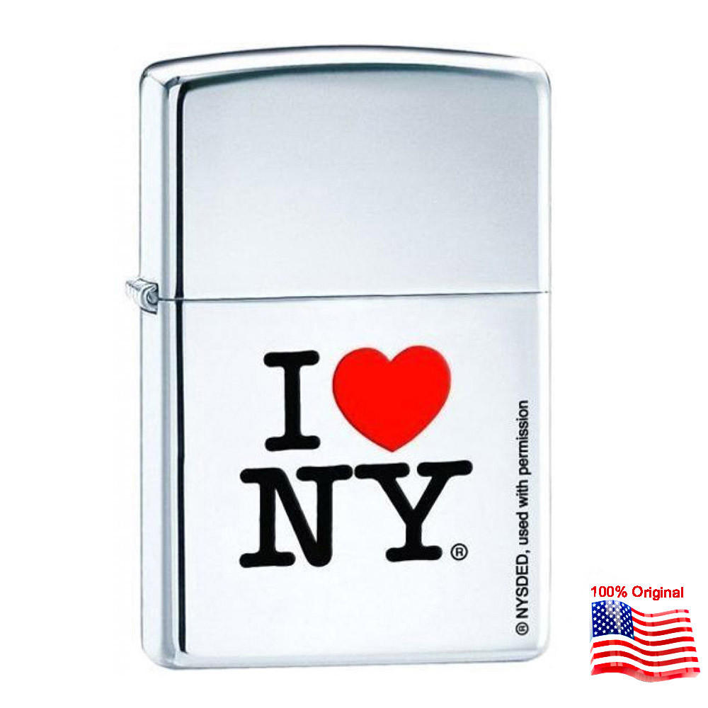 

Зажигалка Zippo 24799 I Love New York серая 24799