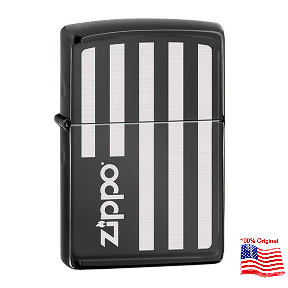 

Зажигалка Zippo 323739 ZIPPO FLAG EBONY черная 323739