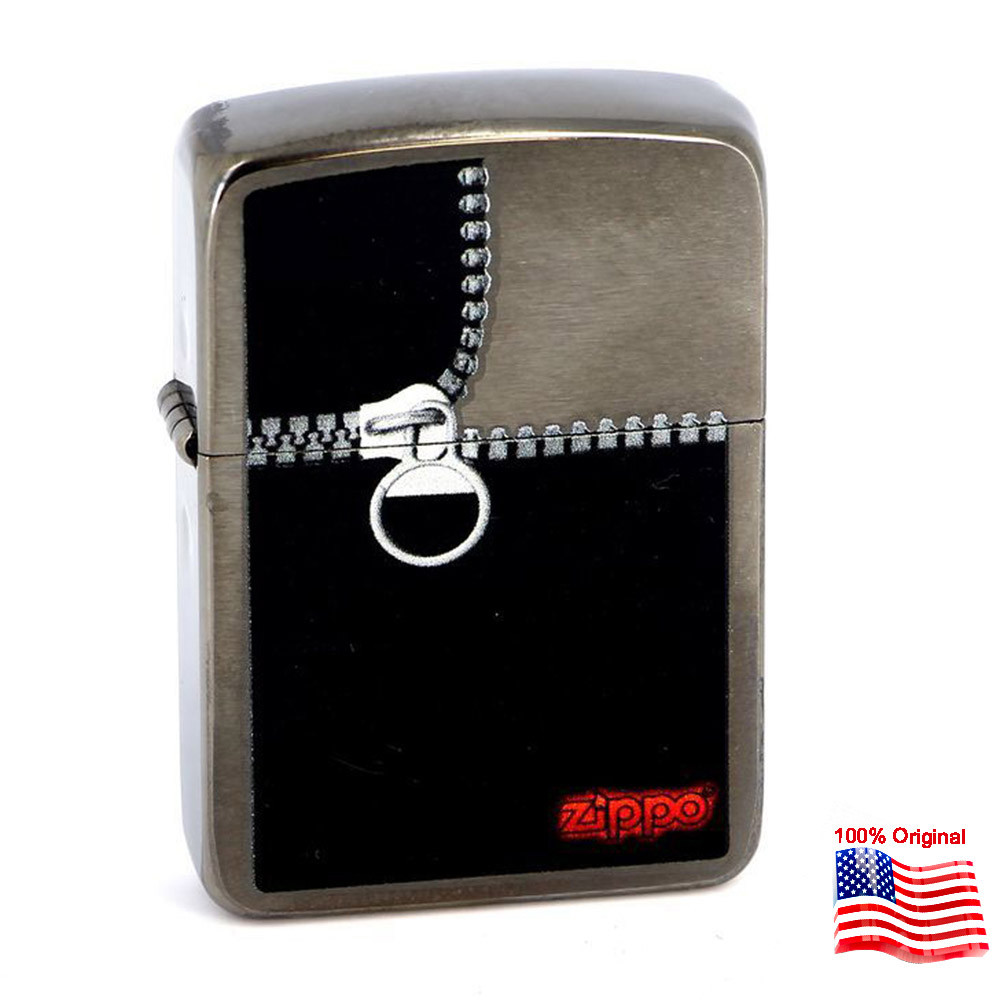 

Зажигалка Zippo 28326 Zipped темно-серая 28326