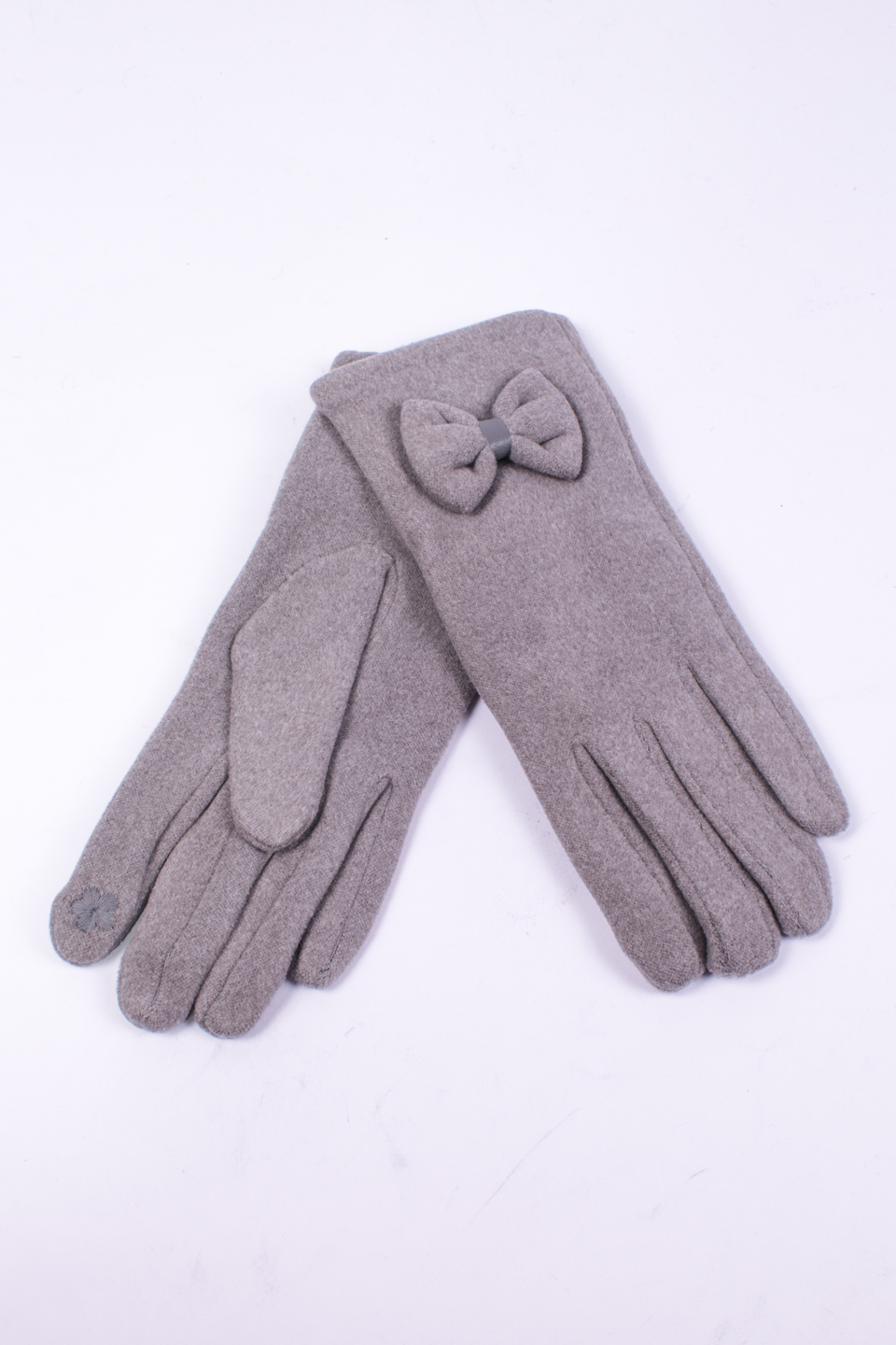 

Женские сенсорные перчатки на меху Корона 300-3