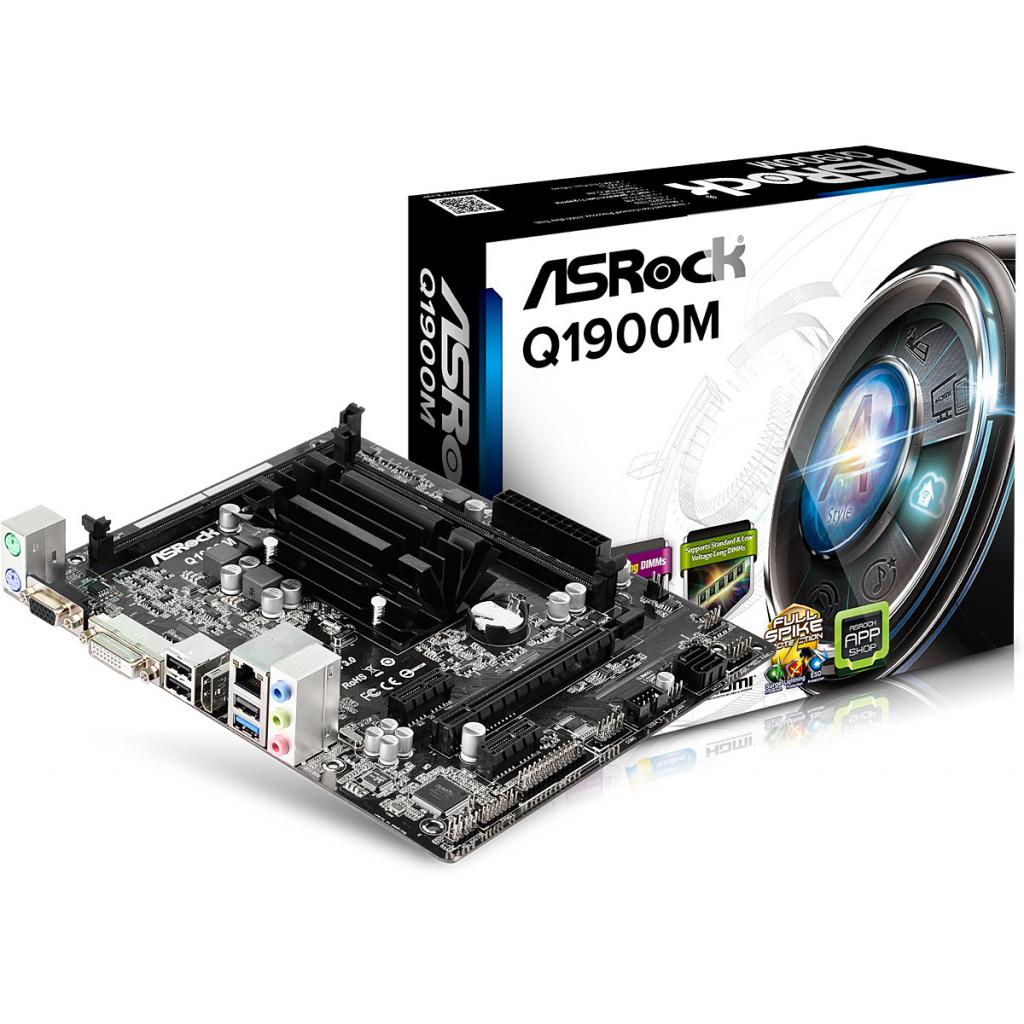 

Материнська плата ASRock Q1900M