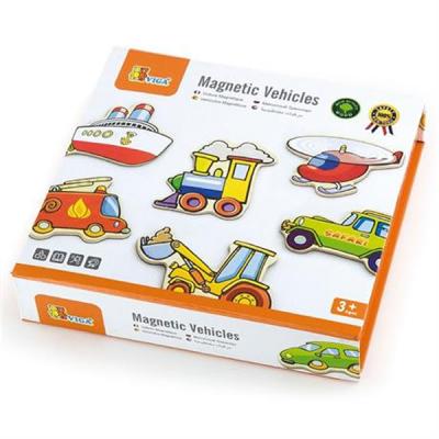 

Развивающая игрушка Viga Toys Транспорт 20 шт магнитные (58924)