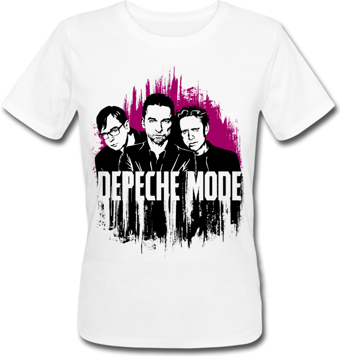 

Футболка HEADBANGER Depeche Mode  Белая, Футболка HEADBANGER Depeche Mode L Белая