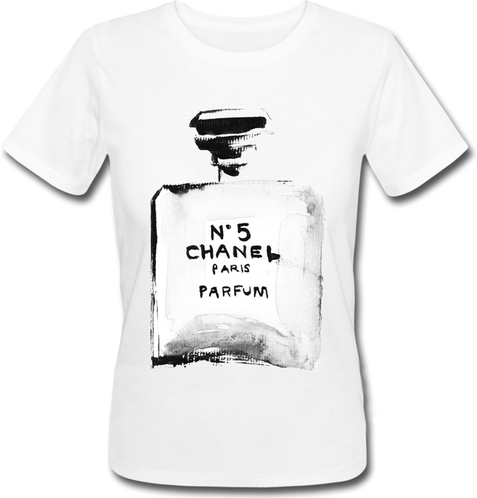

Футболка HEADBANGER Chanel No. 5  Белая, Футболка HEADBANGER Chanel No. 5 M Белая