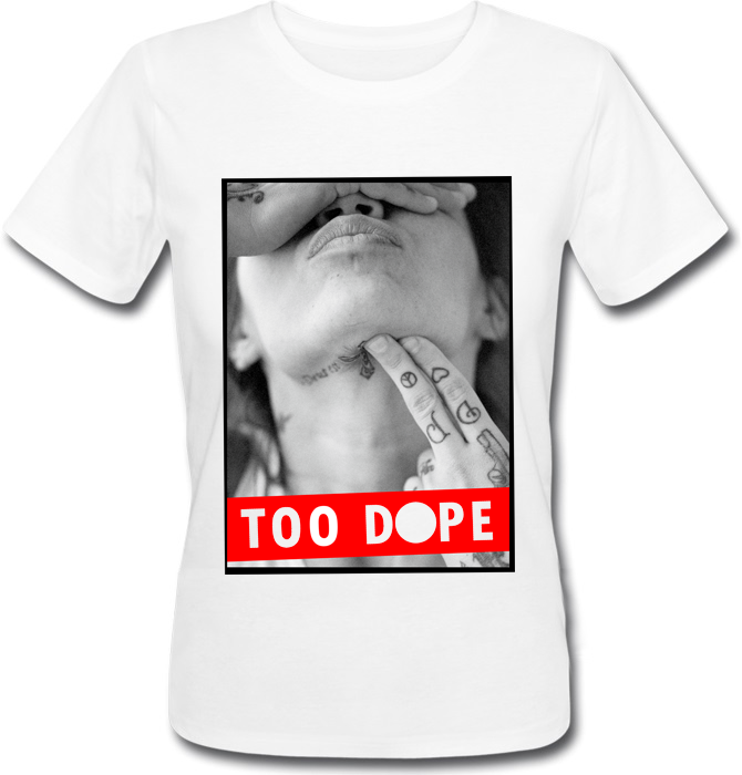 

Футболка HEADBANGER Too Dope  Белая, Футболка HEADBANGER Too Dope L Белая