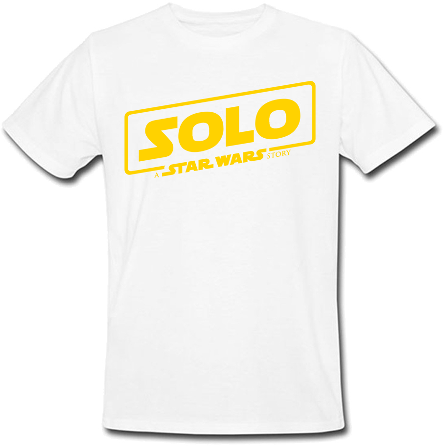 

Футболка HEADBANGER Solo: A Star Wars Story - Logo Yellow белая XXL