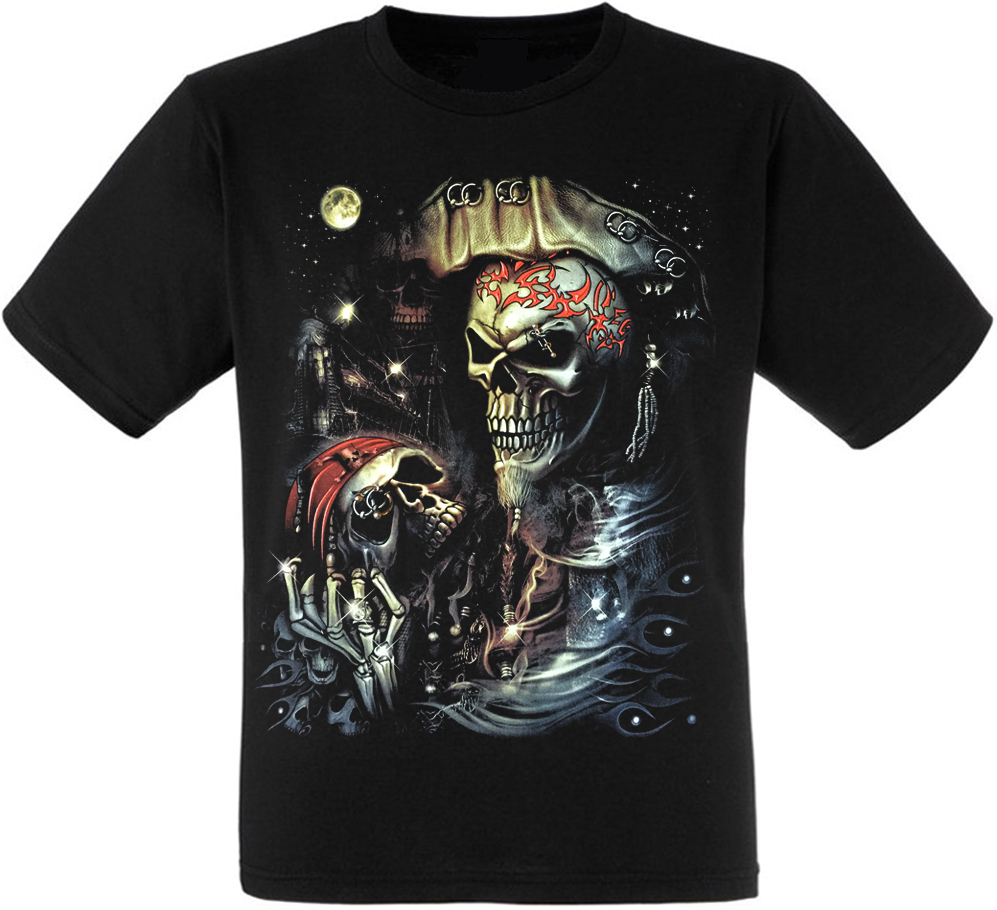 

Футболка Print Planet Pirate Skull, Футболка Print Planet Pirate Skull S