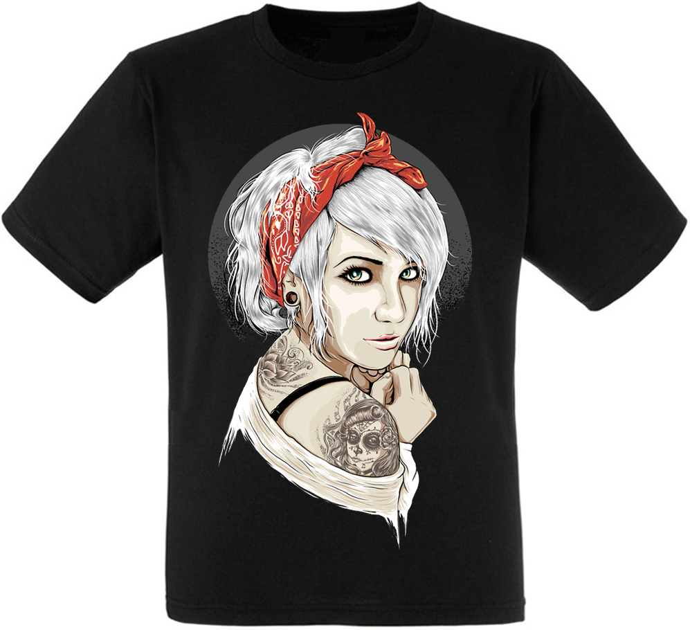 

Футболка Print Planet Girl With Red Bandana, Футболка Print Planet Girl With Red Bandana M