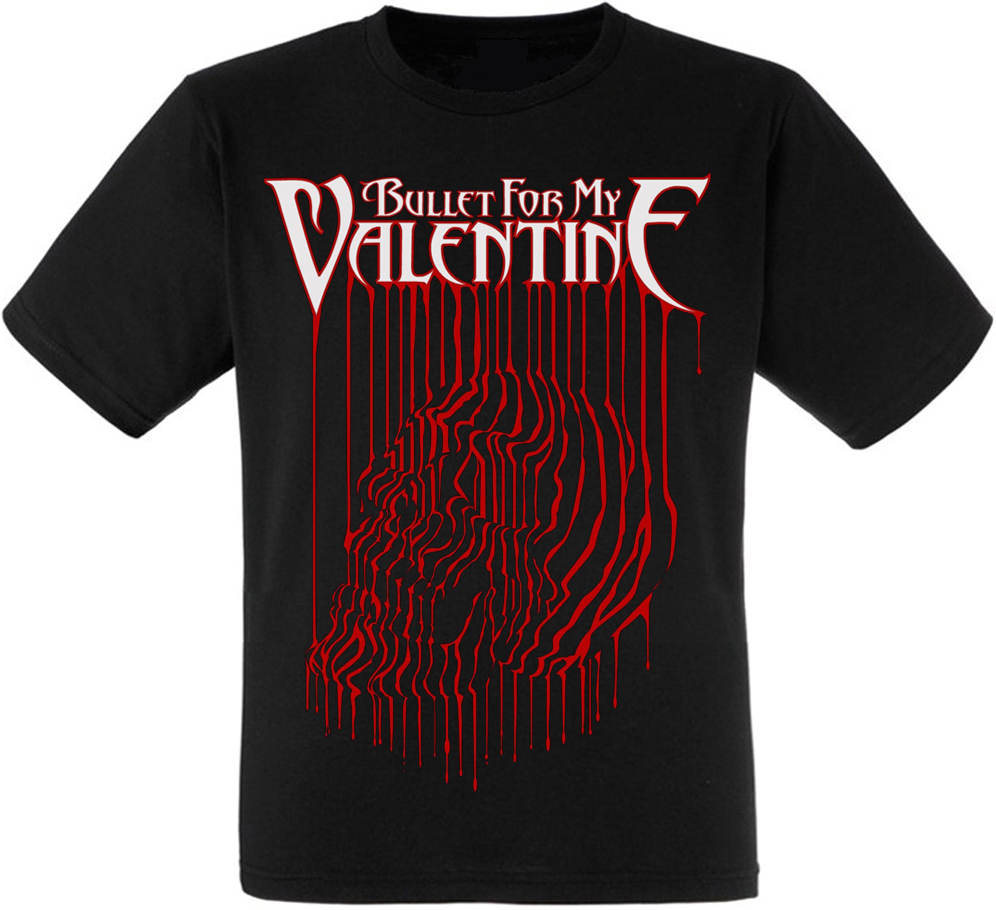 

Футболка Print Planet Bullet For My Valentine "Bloody Skull" XXL