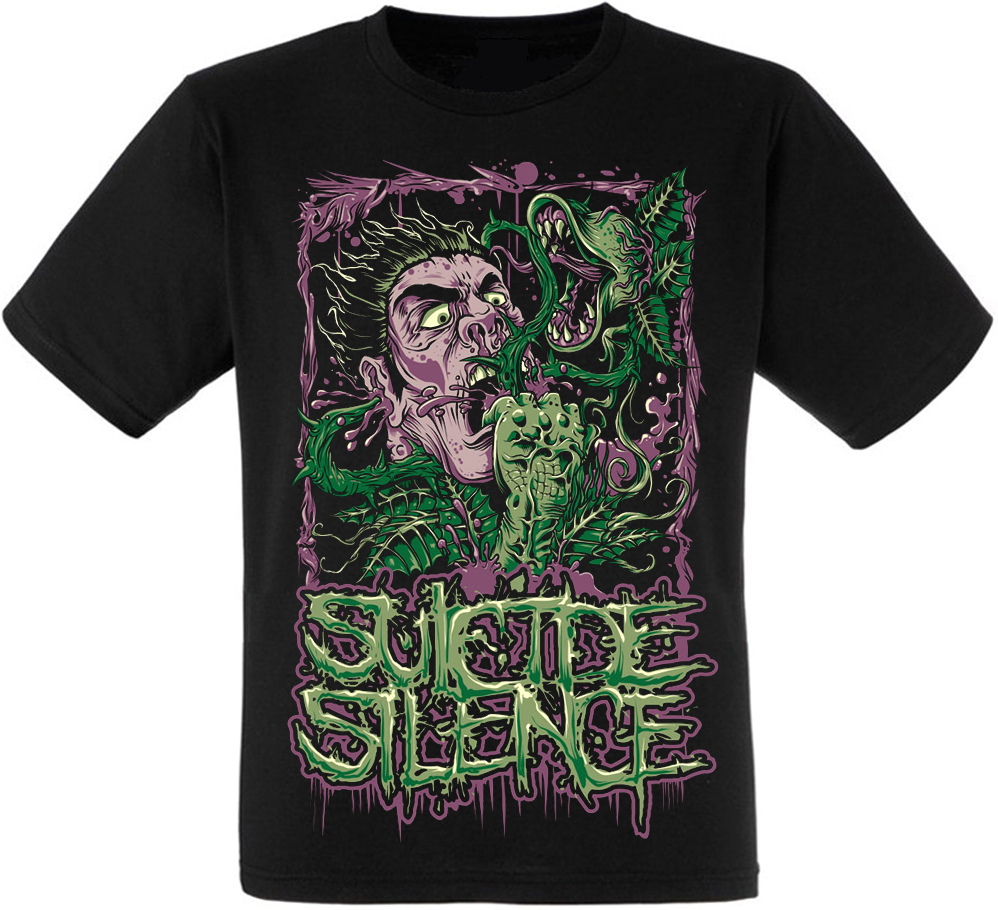 

Футболка Print Planet Suicide Silence (mad plants, Футболка Print Planet Suicide Silence (mad plants) XL