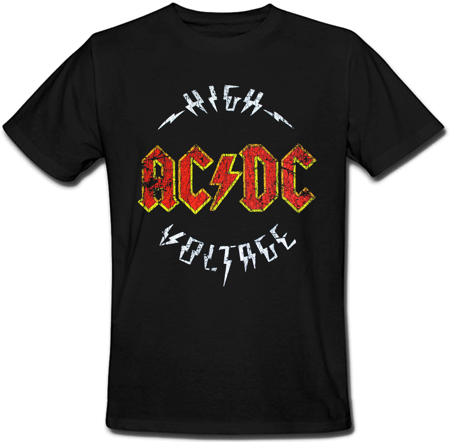 

Футболка HEADBANGER AC/DC - High Voltage (чёрная, Футболка HEADBANGER AC/DC - High Voltage (чёрная) S