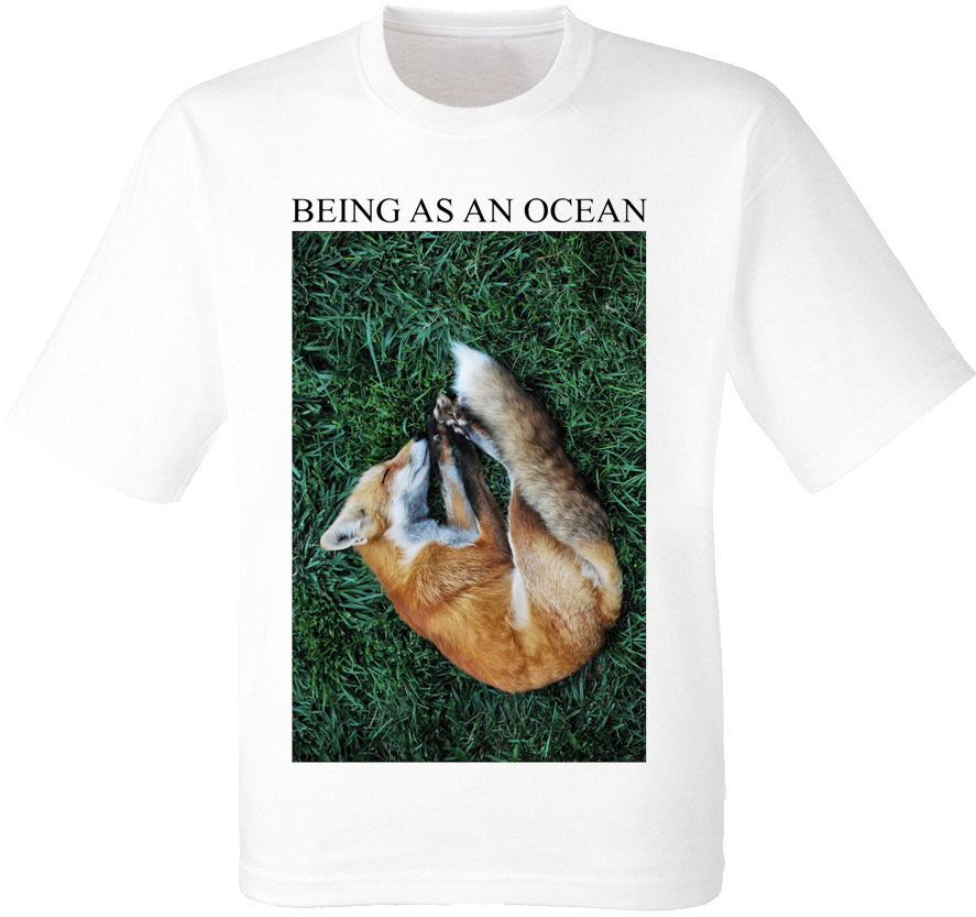 

Футболка Print Planet Being As An Ocean ''Sleeping Fox'' белая, Футболка Print Planet Being As An Ocean ''Sleeping Fox'' белая M