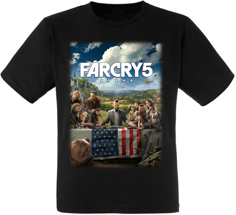 

Футболка HEADBANGER Far Cry 5 (чёрная) XXL