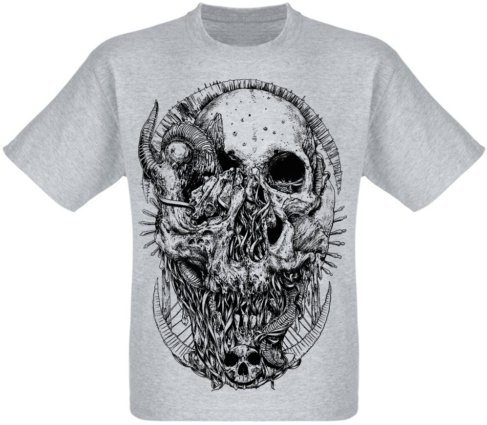 

Футболка HEADBANGER Skull and Horns, Футболка HEADBANGER Skull and Horns XL