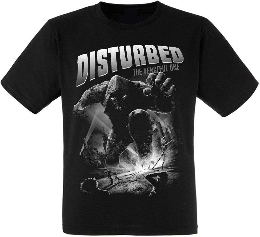 

Футболка Print Planet Disturbed "Revengful, Футболка Print Planet Disturbed "Revengful" S