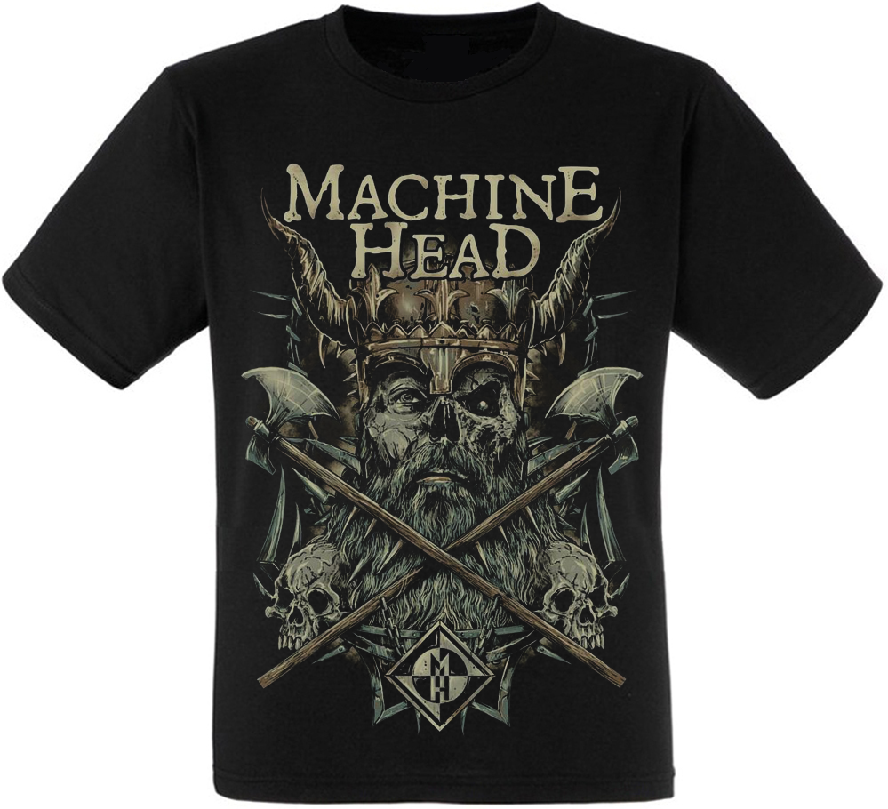 

Футболка HEADBANGER Machine Head (viking with axes) XXL
