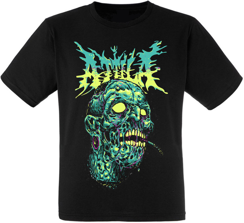 

Футболка Print Planet Attila "Zombie" XXL