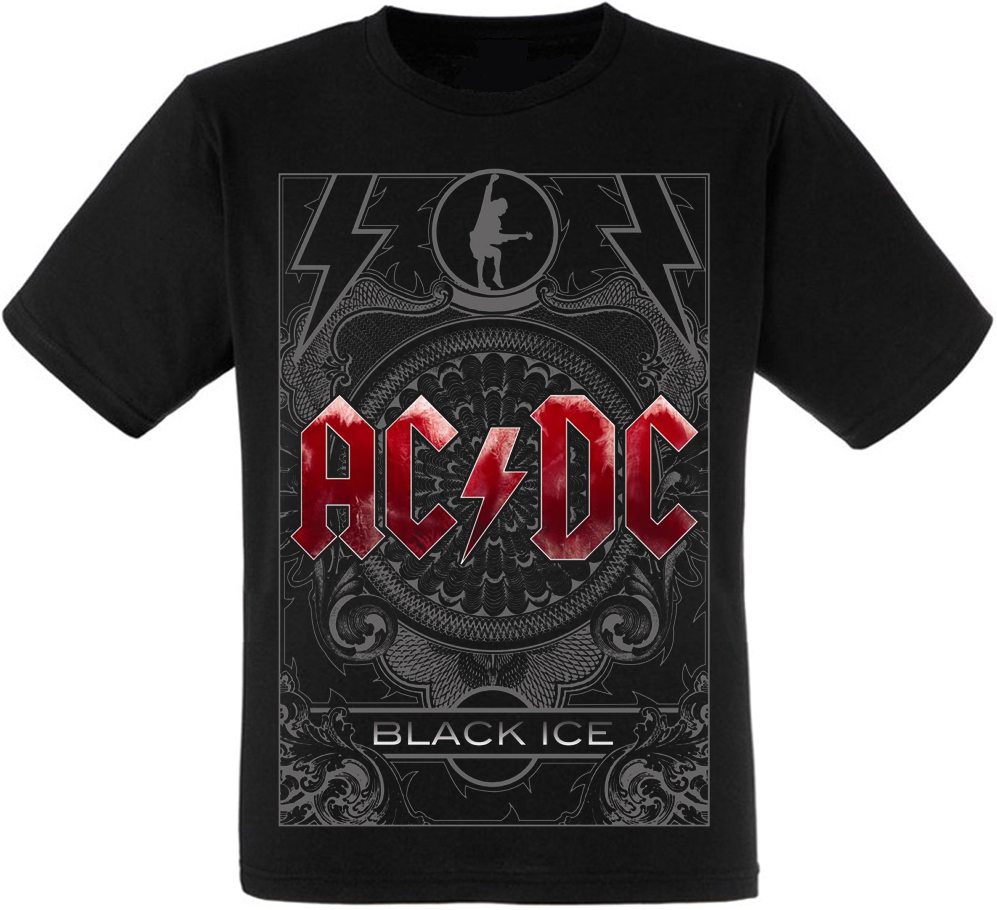 

Футболка Print Planet AC/DC "Black Ice" XXL