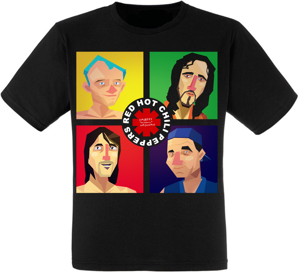 

Футболка Print Planet Red Hot Chili Peppers, Футболка Print Planet Red Hot Chili Peppers XL