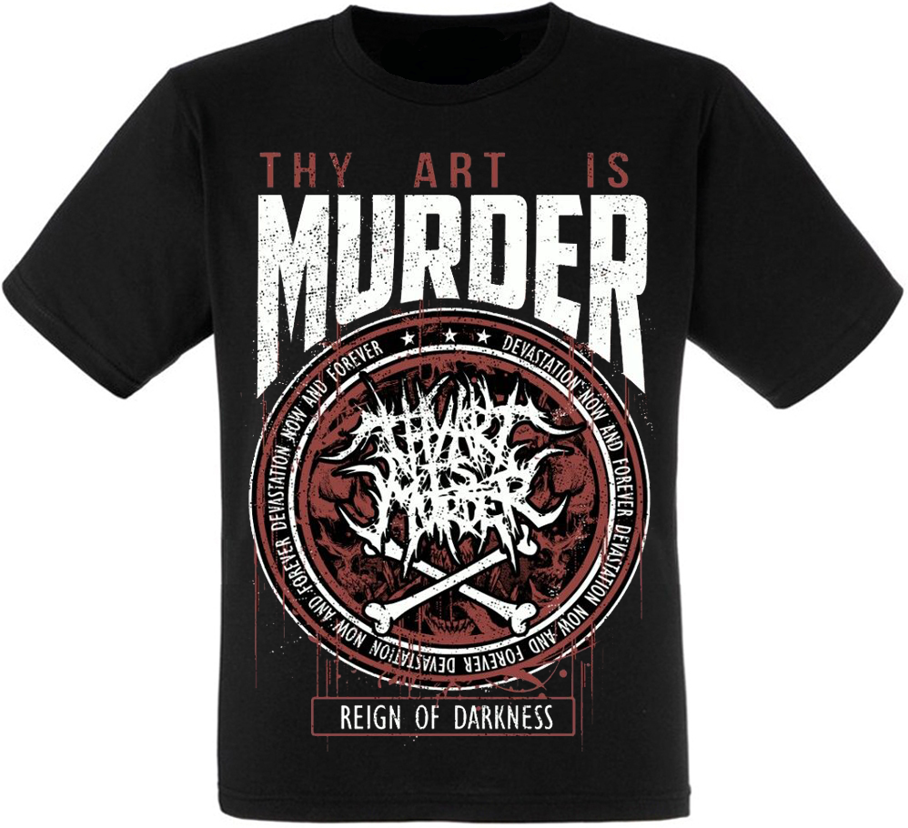 

Футболка Print Planet Thy Art Is Murder "Reign Of Darkness, Футболка Print Planet Thy Art Is Murder "Reign Of Darkness" L