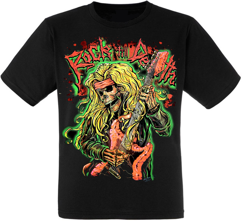 

Футболка Print Planet Rock Till Death, Футболка Print Planet Rock Till Death L