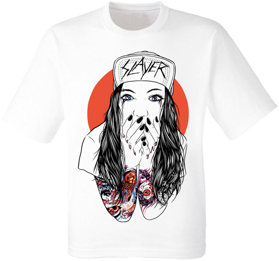

Футболка Print Planet Slayer Girl XXL