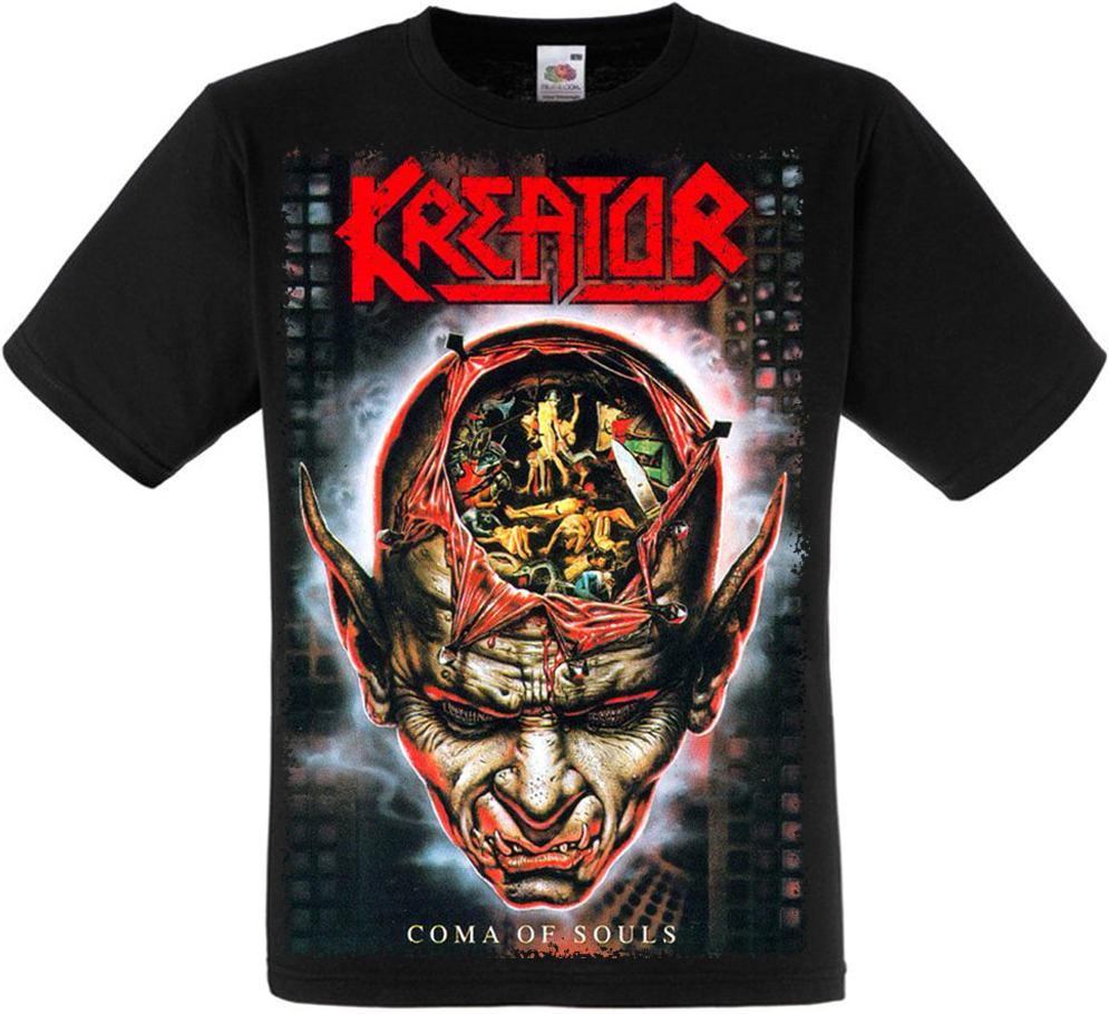 

Футболка Print Planet Kreator "Coma of Souls, Футболка Print Planet Kreator "Coma of Souls" M