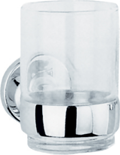 

Стакан для ванной PERFECT SANITARY APPLIANCES YL 3101 круглый Стекло Латунь