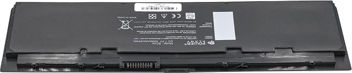 

Акумулятор PowerPlant для ноутбуків Dell Latitude E7240 (WD52H, DL7240PJ) (7.4V/5000mAh/4Cells)