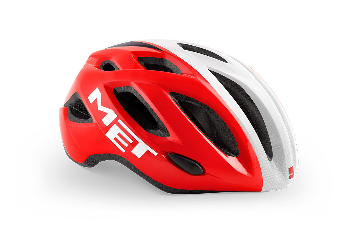 

Шлем Met Idolo Red White Glossy 60-64 см