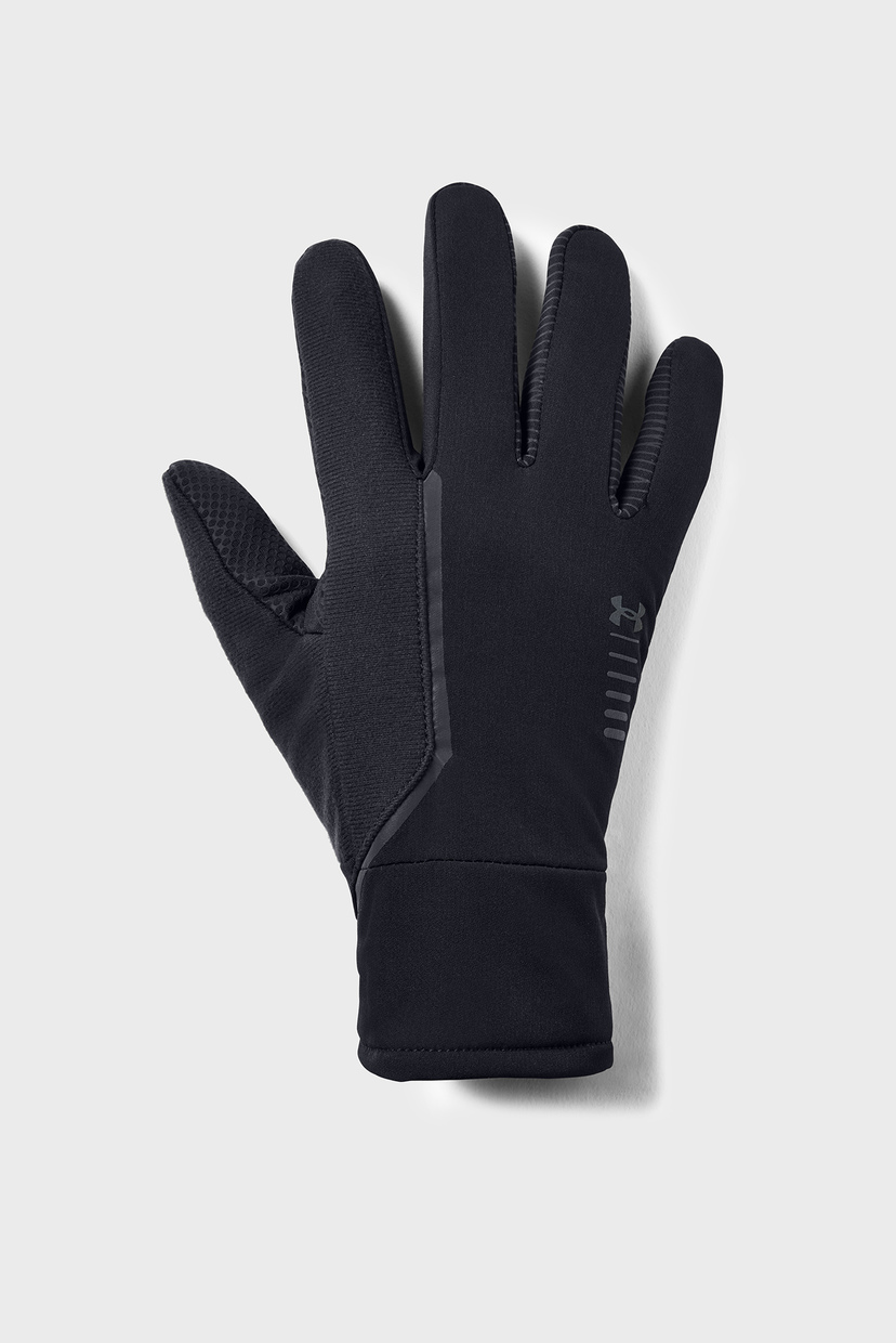 

Мужские черные перчатки Men's Storm Run Glove Under Armour M 1345385-001