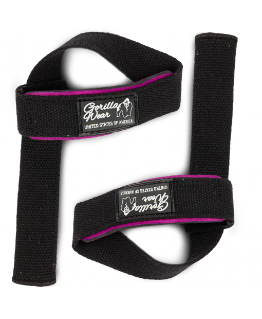 

Лямки Gorilla Wear Padded Lifting Straps one size Черно-фиолетовые (9980390700)