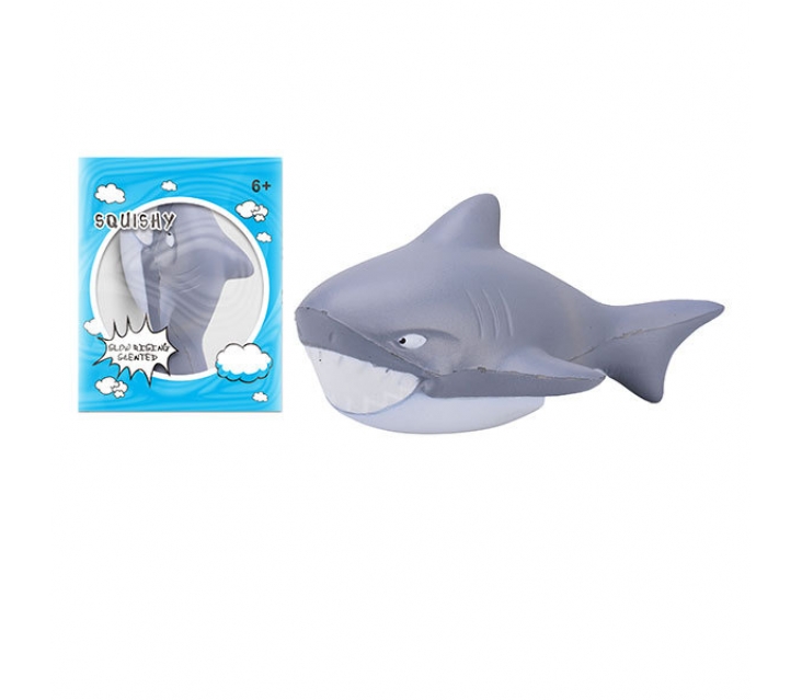 

Сквиш акула / Shark Squishy / сквиш игрушка, сквиш грушка-антистересс