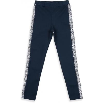 

Лосины Breeze с лампасами из пайеток (11529-140G-blue)