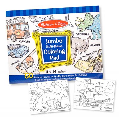 

Набор для творчества Melissa&Doug Альбом раскрасок для мальчиков (MD4226)
