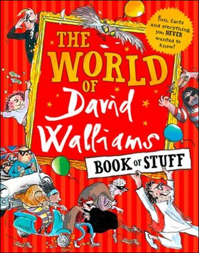 

Книга на английском языке The World of David Walliams Book of Stuff от автора David Walliams и издательства HarperCollinsPublishers Ltd из Великобритании