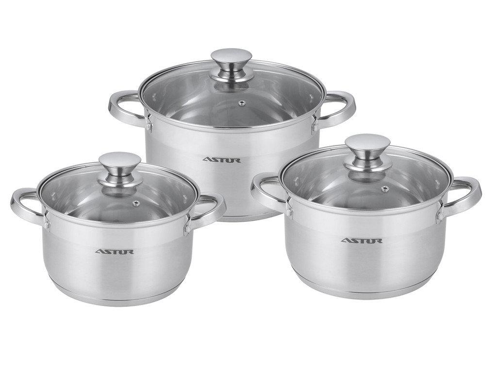

Набор посуды 6 пр Astor (AST-1703-mg)