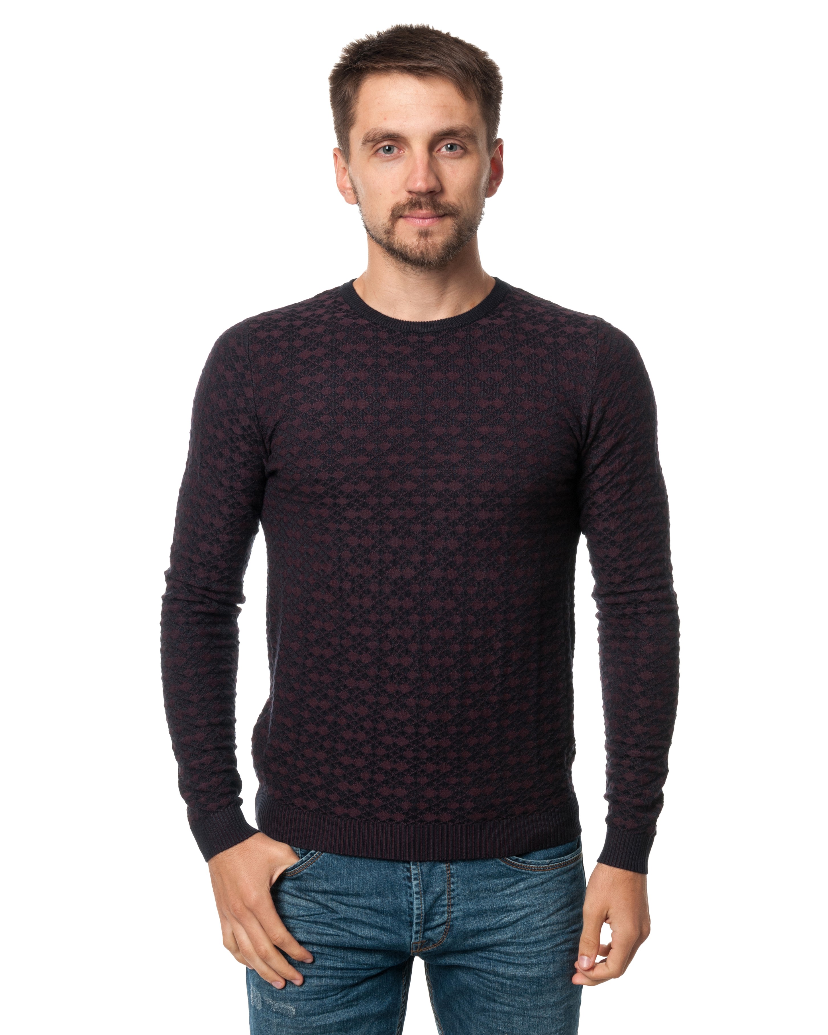 

Джемпер FOLK  бордо AA-2032, Джемпер FOLK XL бордо AA-2032
