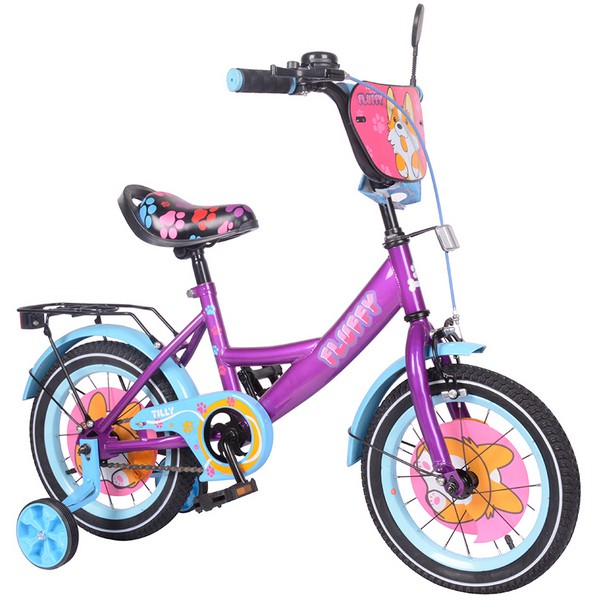

Велосипед TILLY Fluffy 14" T-214213/1 Purple/Blue (F00203126)