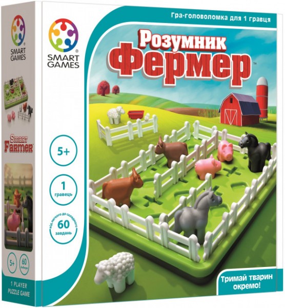 

Игра Smart Games Умный Фермер (SG 091 UKR) (F00204412)