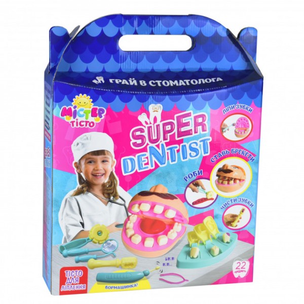 

Лепка Strateg Мистер Тесто - Super Dentist (71407) (F00203800)