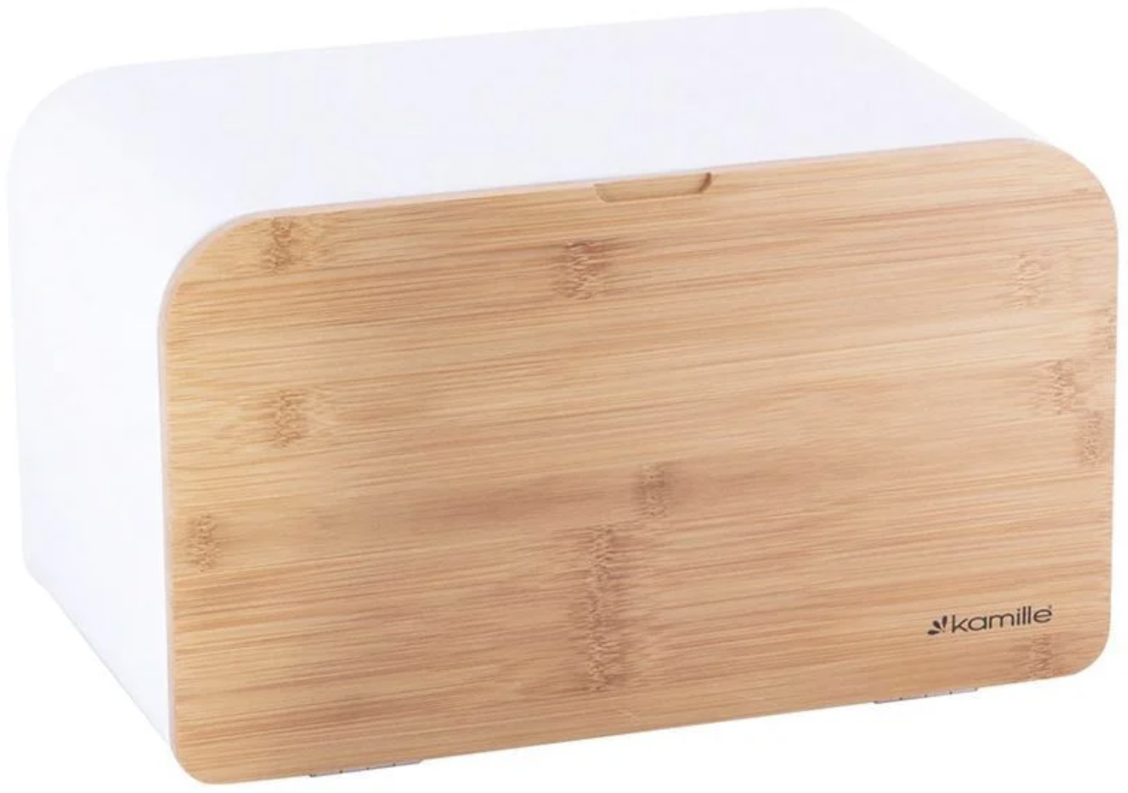 

Хлебница Kamille Breadbasket Steel&Bamboo 35х21х21см из нержавеющей стали