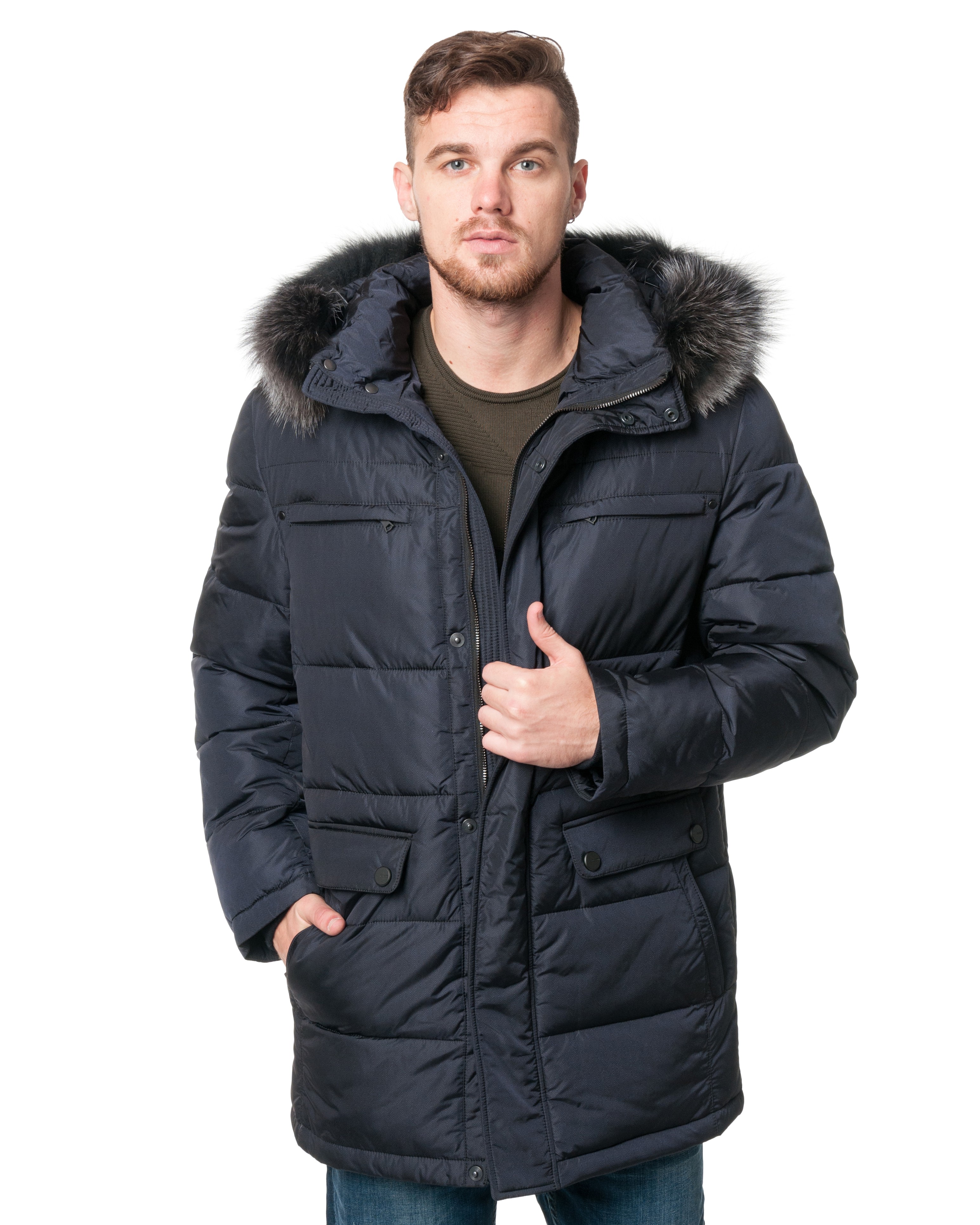 

Зимняя куртка HARRY BERTOIA  темно-синий 17M7917AM-R, Зимняя куртка HARRY BERTOIA 54 темно-синий 17M7917AM-R