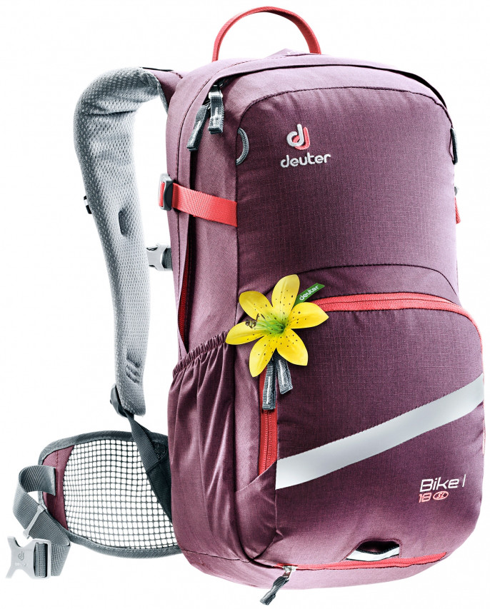 

Велорюкзак Deuter Bike I 18 SL aubergine-coral (3203217 5554)