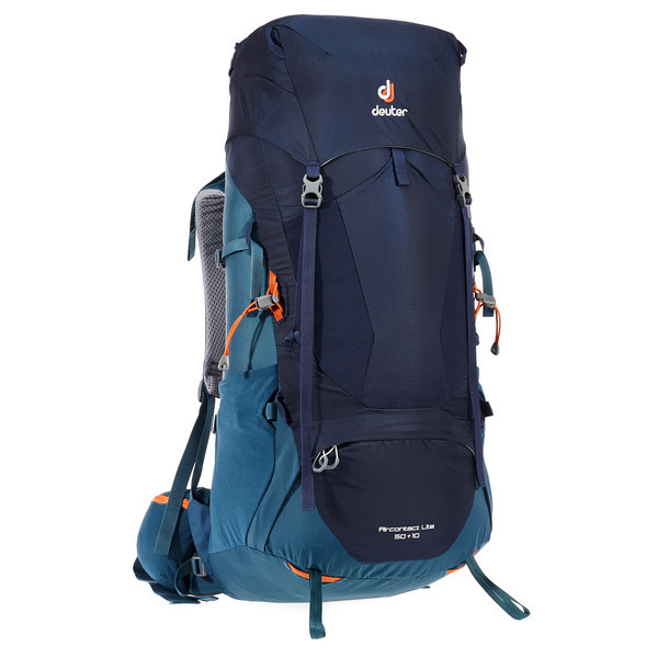 

Рюкзак туристический Deuter Aircontact Lite 50+10 navy-arctic (3340318 3396)