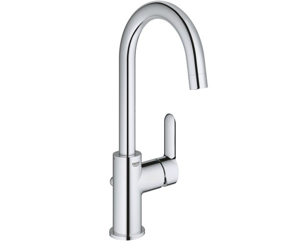 

Смеситель для раковины однорычажный Grohe BAUEDGE 23760000 (25556)