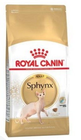 

Сухой корм Royal Canin Sphynx Adult для котов породы сфинкс от 12 месяцев 10 кг